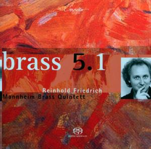 Brass 5.1 - Friedrichmannheim Brass Quint - Music - COVIELLO CLASSICS - 4039956507109 - January 15, 2008