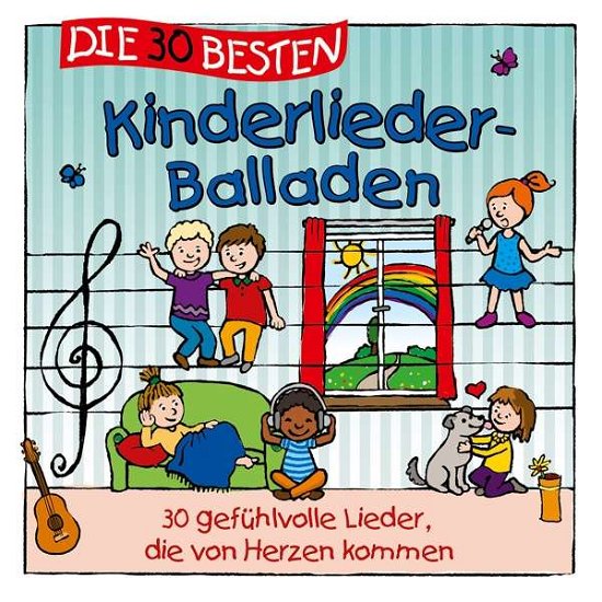 Cover for Sommerland,s. / Glück,k. &amp; Kita-frösche,die · Die 30 Besten Kinderlieder-balladen (CD) (2020)