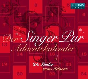 Cover for Singer Pur · Musical Advent Calendar by Singer Pur (CD) [Digipak] (2015)