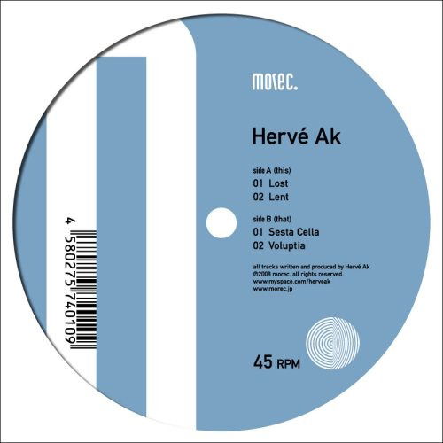 Cover for Herve Ak · Lost (12&quot;) (2018)