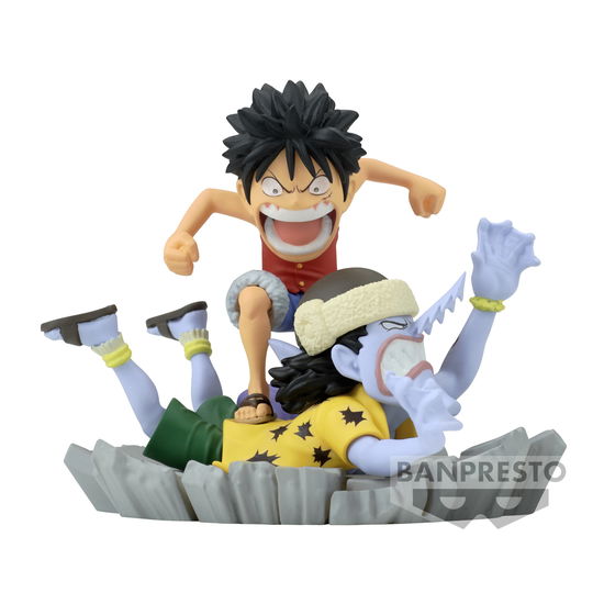 World Collectable Figure Log Stories - Monkey. D. Luffy Vs Arlong - One Piece: Banpresto - Merchandise - - 4983164892109 -