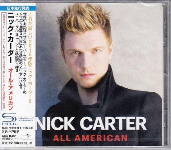 All American - Nick Carter - Music - UNIVERSAL - 4988031137109 - February 10, 2016