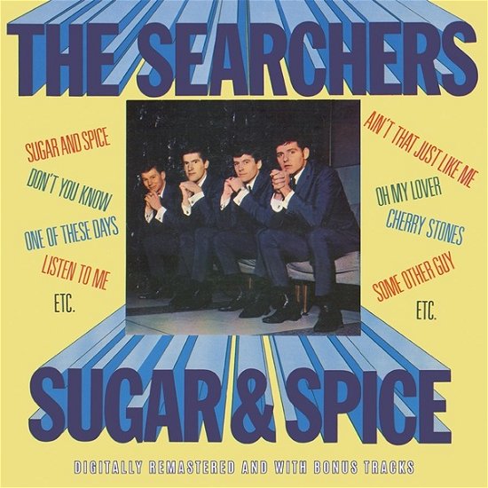 Sugar & Spice - Searchers - Musiikki - BGO REC - 5017261020109 - perjantai 11. elokuuta 2023