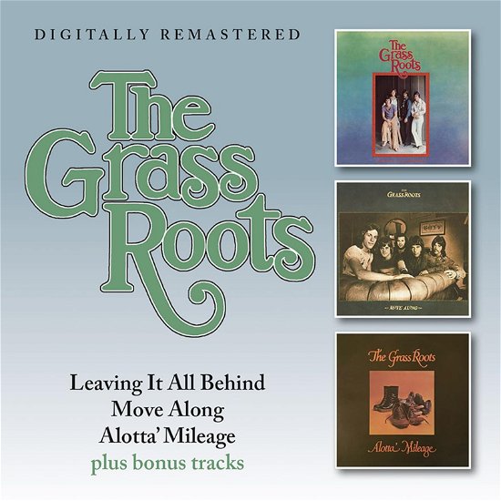 Leaving It All Behind / Move Along / Alotta Mileage Plus Bonus Tracks - Grass Roots - Music - BGO RECORDS - 5017261215109 - November 3, 2023