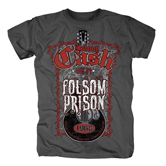 Folsom Prison Grey - Johnny Cash - Merchandise - BRADO - 5023209788109 - 18. oktober 2013