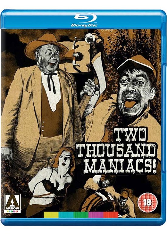 Cover for Two Thousand Maniacs BD · Two Thousand Maniacs (Blu-ray) (2018)