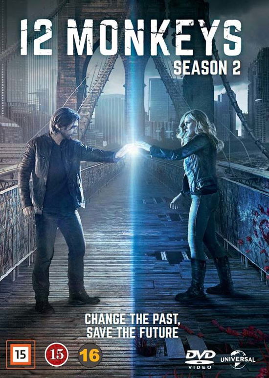 Cover for 12 Monkeys · Season 2 (DVD) (2016)