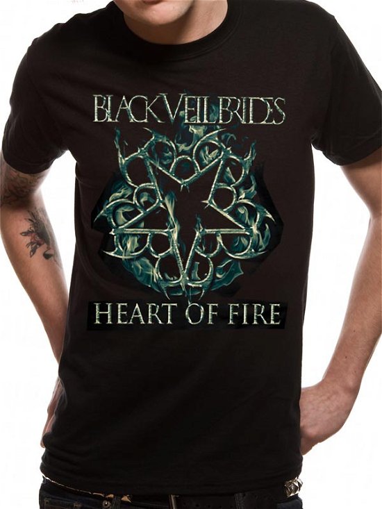 Heart on Fire (Unisex) - Black Veil Brides - Marchandise -  - 5054015240109 - 