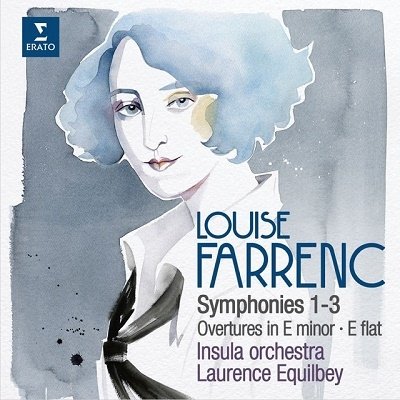 Cover for Equilbey, Laurence / Insula Orchestra · Louise Farrenc: Symphonies 1-3/overtures in E Minor (CD) [Limited edition] (2023)