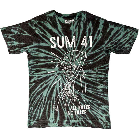 Sum 41 Unisex T-Shirt: Reaper (Wash Collection) - Sum 41 - Gadżety -  - 5056561035109 - 