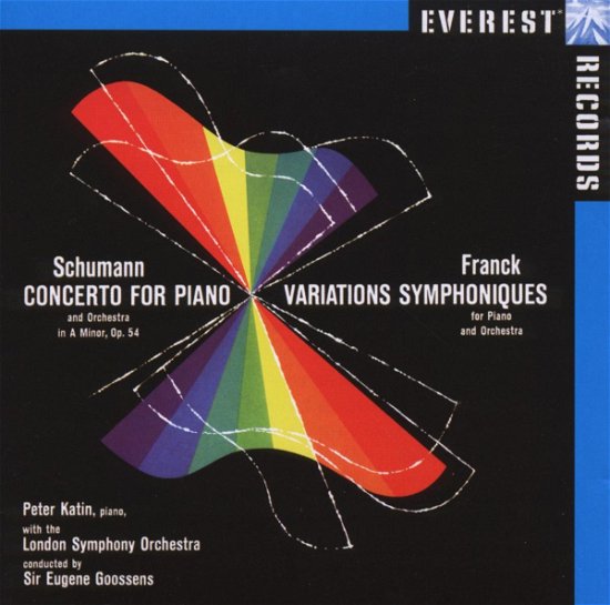 Concerto for Piano - Variations Symphoniques - Peter Katin - Schumann, Robert / Cesar Franck - Musik - Everest - 5060175190109 - 12 maj 2008