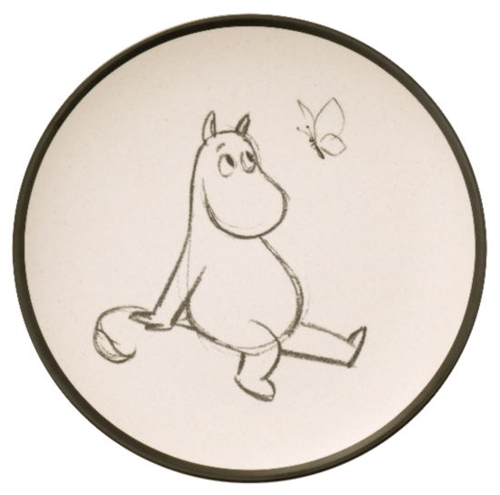 Cover for Barbo Toys · Moomin Bamboo Melamine Plate 21cm - Moomins (N/A) (2021)