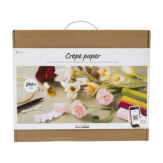 Maxi Creative Kit - Crepe Paper (97088) - Diy Kit - Produtos - Creativ Company - 5712854592109 - 