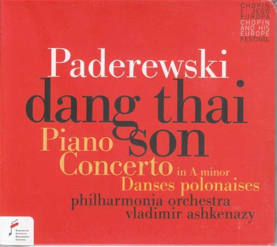 Paderewski: Piano Concerto - Dang Thai Son - Muziek - NIFCCD - 5906395034109 - 2 februari 2018