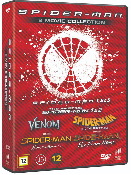 Spider-Man Complete 9-disc Collection -  - Películas -  - 7330031007109 - 21 de noviembre de 2019