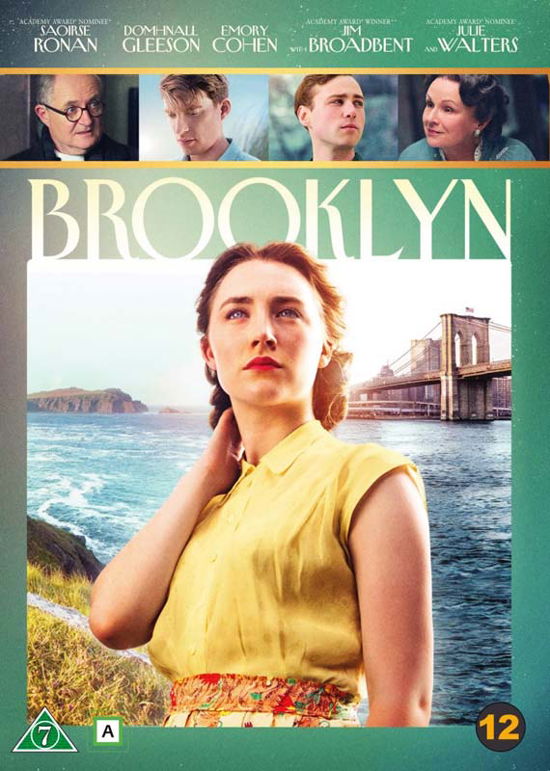 Brooklyn - Saoirse Ronan / Domhnall Gleeson / Emory Cohen / Jim Broadbent / Julie Walters - Elokuva -  - 7340112730109 - torstai 7. heinäkuuta 2016