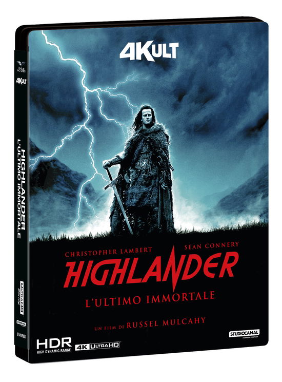 Cover for Highlander (4K Ultra Hd+Blu-Ray Hd) (4K Ultra HD/BD) (2023)