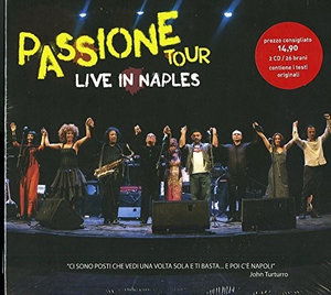 Cover for Passione Tour - Various Artists · Passione Live in Naples (CD) (2015)