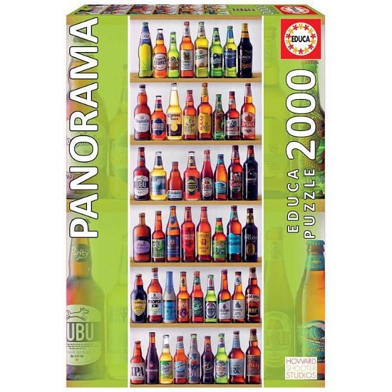 Cover for Educa · Beers of the World Panorama Puzzle 2000pcs (N/A) (2020)