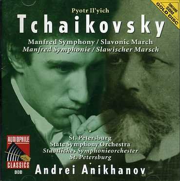 Cover for Pyotr Ilyich Tchaikovsky · Manfred Symphony Slavonic Ma (CD) (2014)