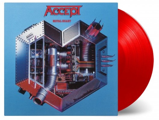 Cover for Accept · Metal Heart (LP) [Coloured edition] (2019)