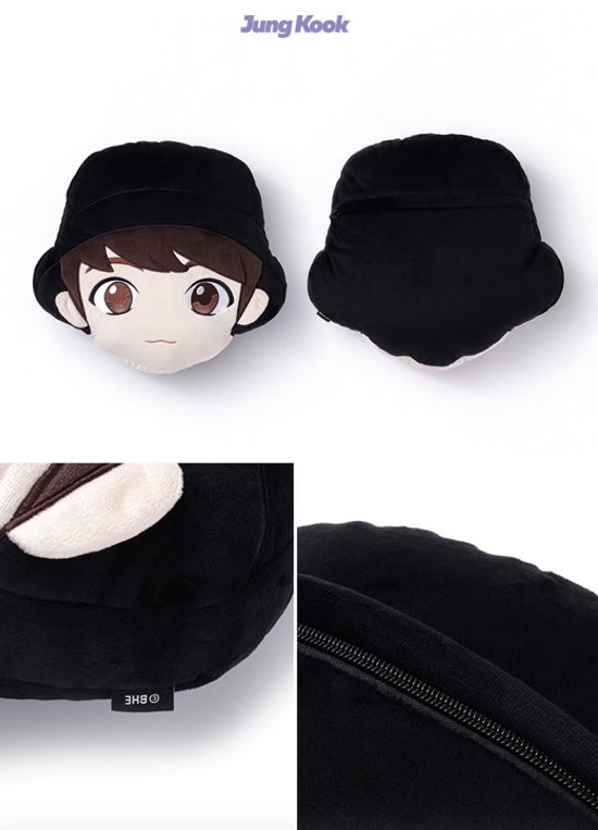 Jung Kook - TinyTAN Cushion Blanket - BTS - Merchandise -  - 8809743199109 - 1. desember 2020