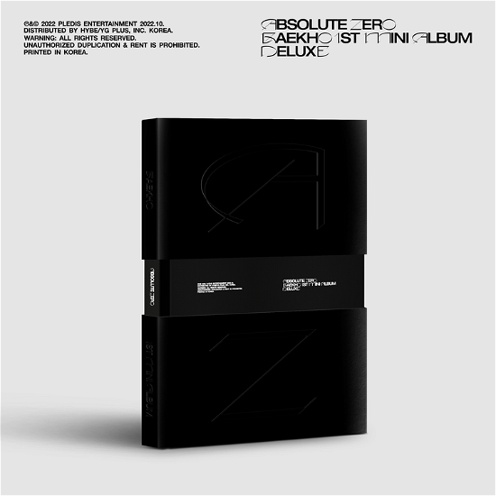 Cover for Baekho · Absolute Zero (CD + Merch) [Deluxe edition] (2022)