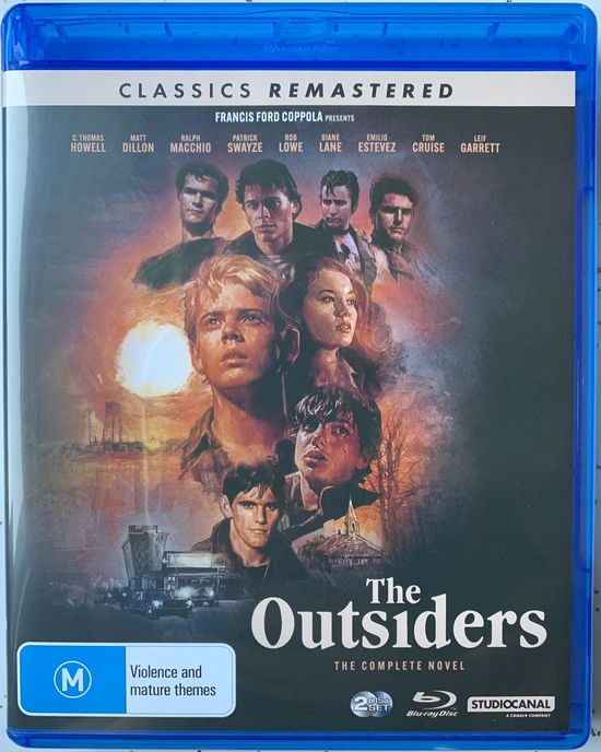 Cover for The Outsiders (1983) / the Outsiders: the Complete Novel (2005) (Classics Remastered) (Blu-ray) (2021)