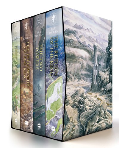 Cover for J. R. R. Tolkien · The Hobbit &amp; The Lord of the Rings Boxed Set (Bog) [Illustrated edition] (2020)