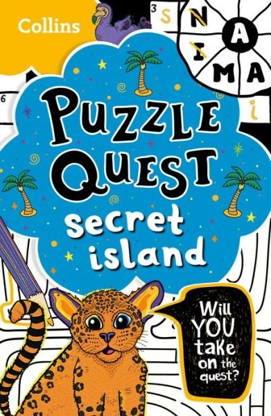 Cover for Kia Marie Hunt · Secret Island: Mystery Puzzles for Kids - Puzzle Quest (Pocketbok) (2022)