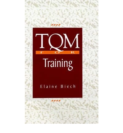 Cover for Elaine Biech · Tqm for Training (Inbunden Bok) (1994)