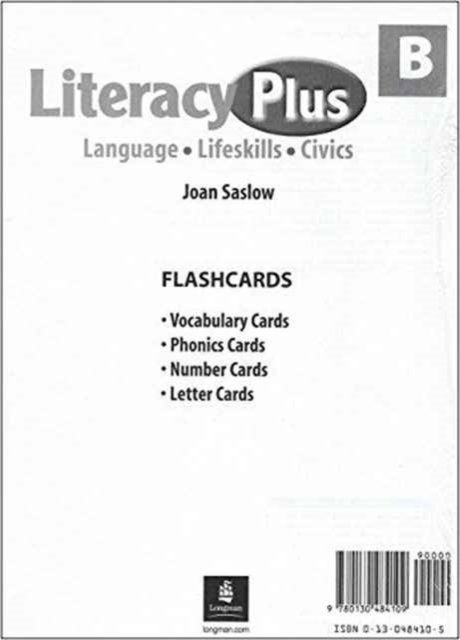 Cover for Joan Saslow · Flash Cards B (Pocketbok) (2003)