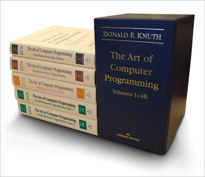 Cover for Donald Knuth · Art of Computer Programming, The, Volumes 1-4B, Boxed Set (Book) (2023)