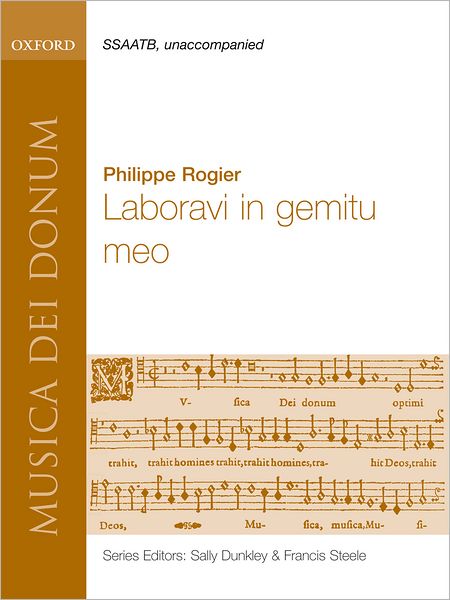 Laboravi in gemitu meo - Musica Dei donum -  - Kirjat - Oxford University Press - 9780193375109 - sunnuntai 8. syyskuuta 2024