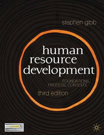 Cover for Stephen Gibb · Human Resource Development: Foundations, Process, Context (Paperback Bog) (2011)