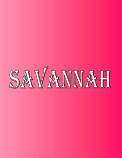 Cover for Rwg · Savannah (Paperback Book) (2019)