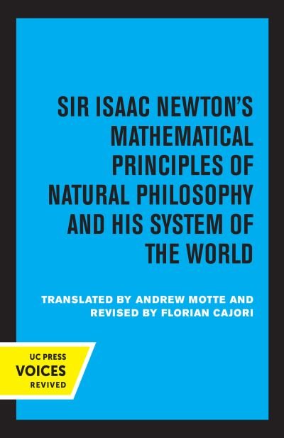 Cover for Sir Isaac Newton · Principia, Vol. II: The System of the World (Paperback Bog) (2021)