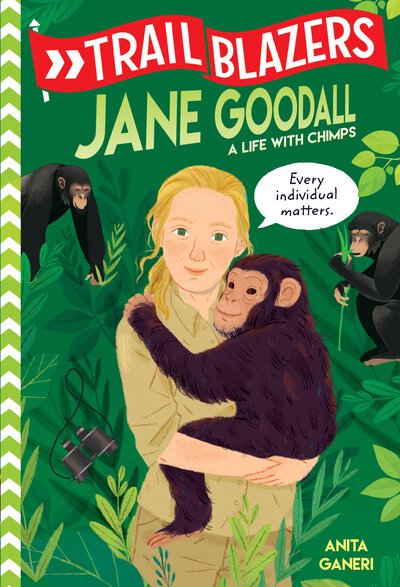 Cover for Anita Ganeri · Trailblazers: Jane Goodall: A Life with Chimps - Trailblazers (Paperback Bog) (2019)