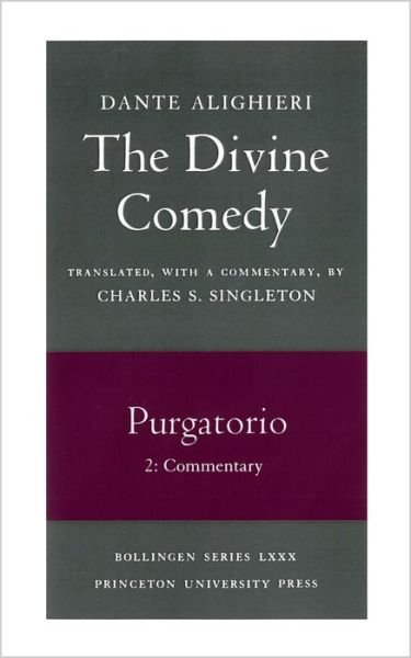 Cover for Dante · The Divine Comedy, II. Purgatorio, Vol. II. Part 2: Commentary - Bollingen Series (Taschenbuch) (1991)