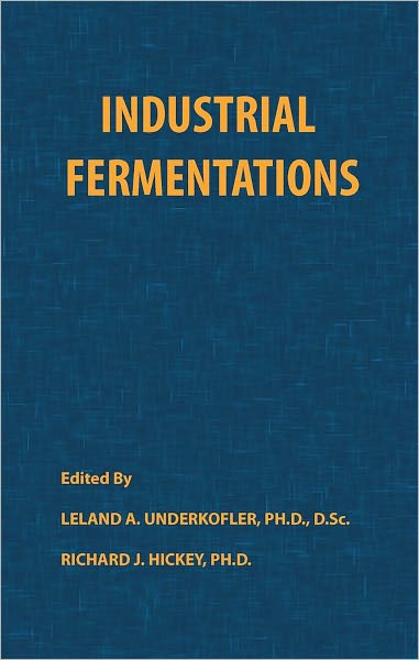 Cover for Richard J. Hickey · Industrial Fermentations (Hardcover Book) (1954)