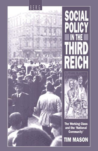 Cover for Tim Mason · Social Policy in the Third Reich: The Working Class and the 'National Community' (Paperback Book) (1993)