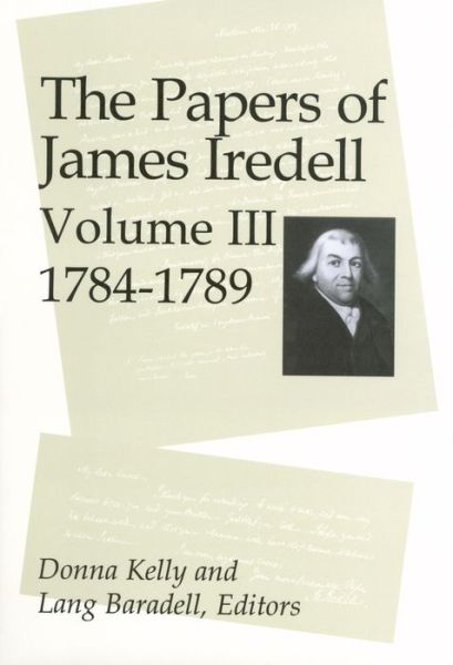 Cover for The Papers of James Iredell, Volume III: 1784-1789 (Hardcover Book) (2003)