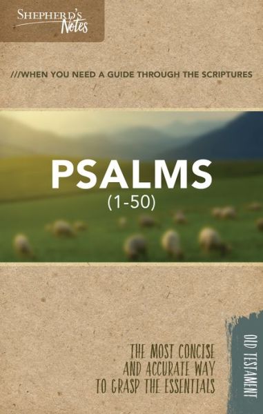 Cover for Dana Gould · Shepherd's Notes: Psalms 1-50 (Taschenbuch) (2017)