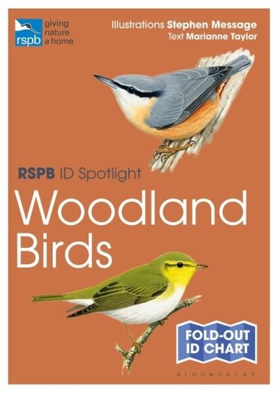 Cover for Marianne Taylor · RSPB ID Spotlight - Woodland Birds - RSPB (Map) (2021)