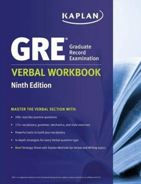 Cover for Kaplan · GRE Verbal Workbook (Paperback Book) (2016)