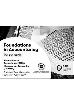 Cover for BPP Learning Media · FIA Foundations in Management Accounting FMA (ACCA F2): Passcards (Spiral Book) (2019)