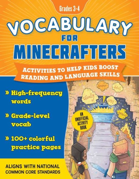 Cover for Grace Sandford · Vocabulary for Minecrafters: Grades 3-4 (Paperback Book) (2022)