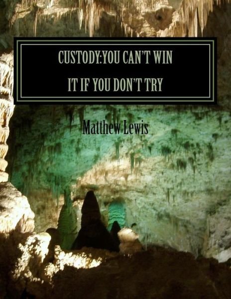 Cover for Matthew Lewis · Custody: You Can't Win It if You Don't Try (Pocketbok) (2015)