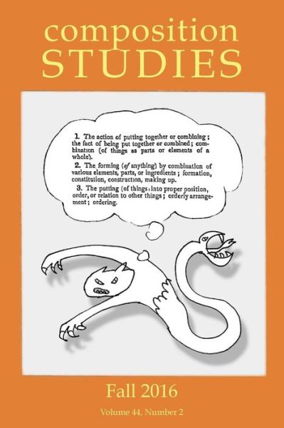 Cover for Composition Studies 44.2 (Paperback Book) (2016)