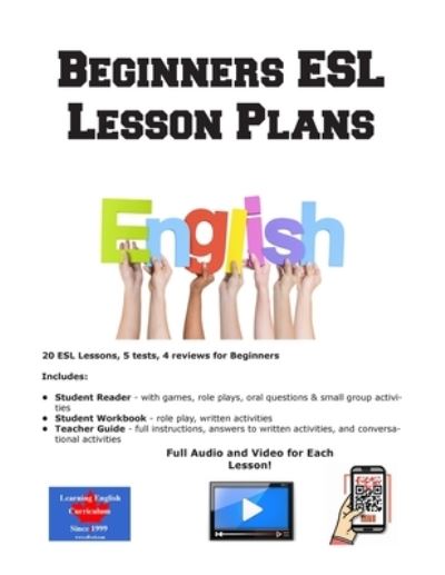 Cover for Learning English Curriculum · Beginners ESL Lesson Plans (Bog) (2023)